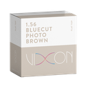 Vixon 1.56 Bluecut Foto Marrón Semiterminado Visión Simple 70 (AR AZUL)