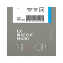 Vixon 1.56 Bluecut Foto Gris Terminado Visión Simple 70 AR Rango Extendido