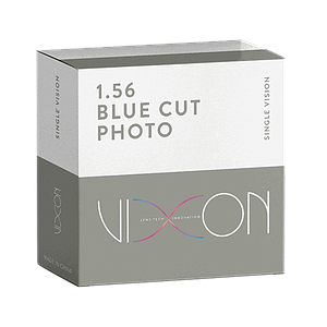 Vixon 1.56 Bluecut Foto Gris Semiterminado Visión Simple 70 AR