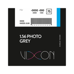 Vixon 1.56 Foto Gris Terminado Visión Simple 70 AR