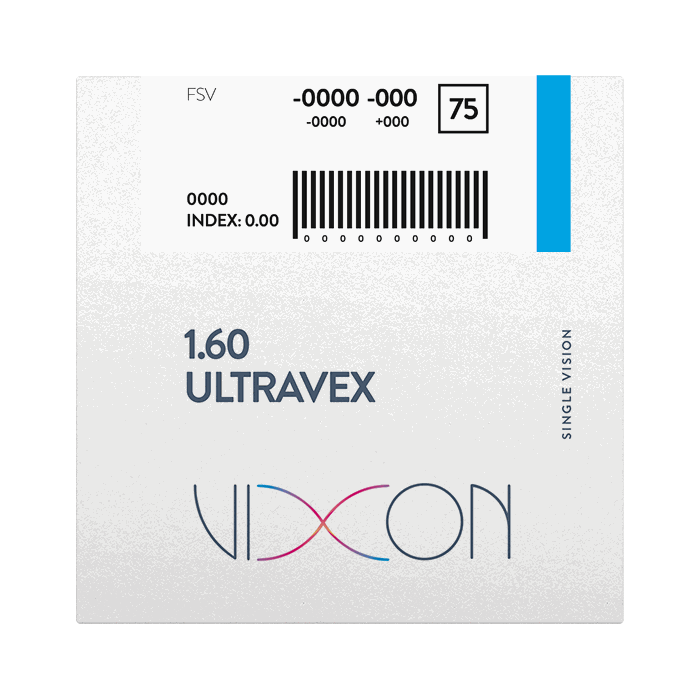 Vixon 1.60 Ultravex Terminado Visión Simple 75 AR