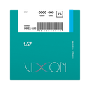 Vixon 1.67 Terminado Visión Simple 75 SAR Rango Extendido