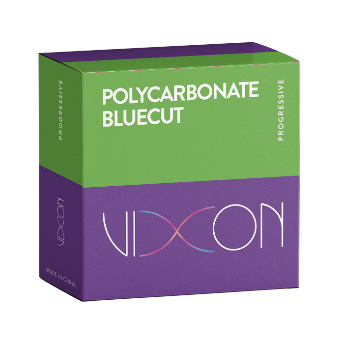 Vixon Policarbonato Bluecut Semiterminado Progresivo 75/14 (AR BLUE)