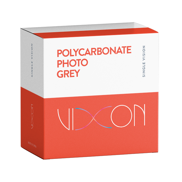 Vixon Policarbonato Foto Gris SPIN Semiterminado Visión Simple 75 AR