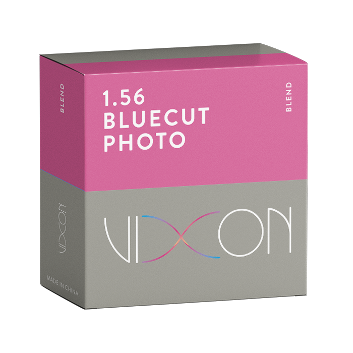 Vixon 1.56 Bluecut Foto Gris Semiterminado Blend 70/28 (AR AZUL)
