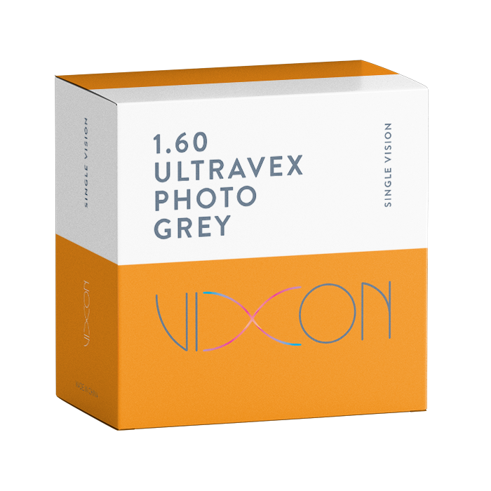 DRCT Vixon 1.60 Ultravex (Non Bluecut) Photo Gray SPIN SFSV 75 HC 