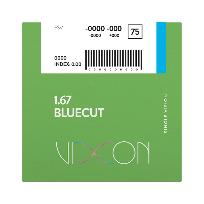 1.67 BLUECUT FSV LOW REFLECTION